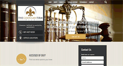 Desktop Screenshot of coonlawfirm.com