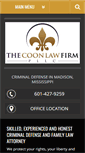 Mobile Screenshot of coonlawfirm.com